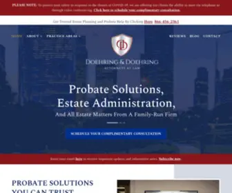 Doehringlaw.com(Houston Estate Planning Lawyer) Screenshot