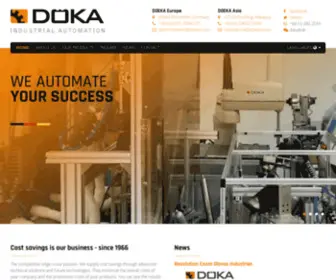 Doeka.com(DOEKA Industrial Automation) Screenshot