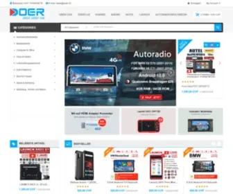 Doer.ch(Online-Shopping für Handy, Unterhaltungselektronik, Computerprodukte, Autoelektronik etc) Screenshot