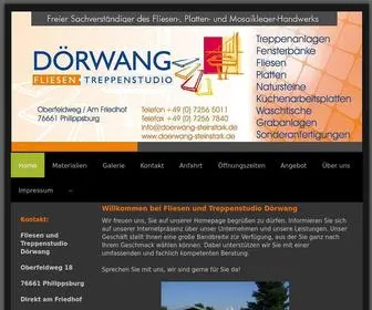 Doerwang-Steinstark.de(Fliesen und Treppenstudio Fran) Screenshot