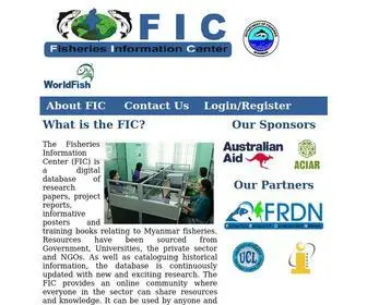 Dof-Myanmar-Fic.org(About FIC) Screenshot