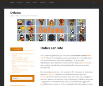 Dofawa.fr(Guide Dofus) Screenshot