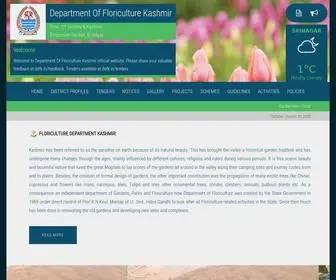 Dofk.in(Department Of Floriculture Kashmir) Screenshot