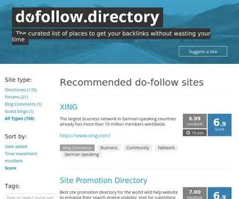 Dofollow.directory(Recommended do) Screenshot