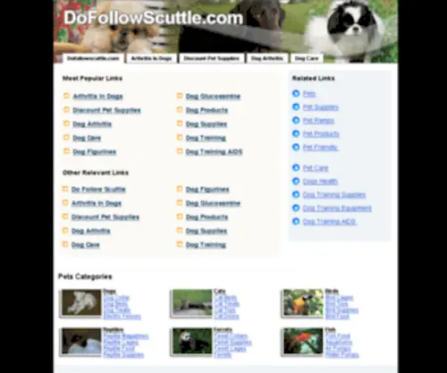 Dofollowscuttle.com(The Leading Do Follow Scuttle Site on the Net) Screenshot