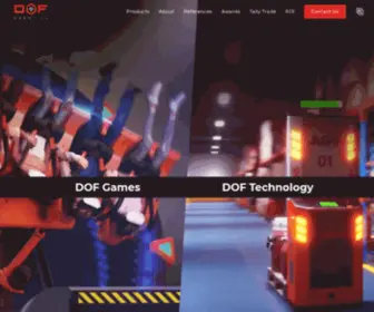 Dofrobotics.com(DOF Robotics) Screenshot
