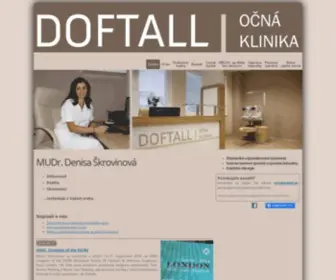 Doftall.sk(Očná klinika) Screenshot