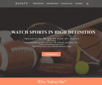 Dofutv.com(Home) Screenshot