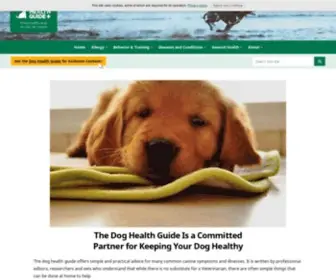 Dog-Health-Guide.org(The Dog Health Guide) Screenshot
