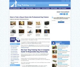 Dog-Obedience-Training-Review.com(How To Train A Dog) Screenshot