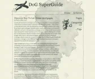 Dog-Superguide.com(SuperGuide ›) Screenshot