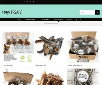 Dog-Treats.co.uk(Natural Dog Chews & Treats) Screenshot