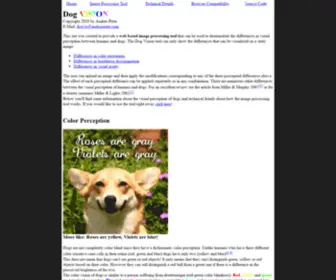 Dog-Vision.com(Dog Vision) Screenshot