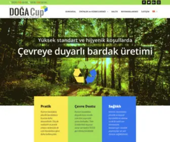 Dogacup.com.tr(Doğa Cup) Screenshot