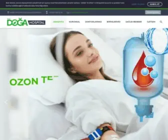 Dogahospital.com(Doğa Hospital) Screenshot