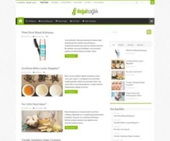 Dogalsaglik.com(Doğal sağlık) Screenshot