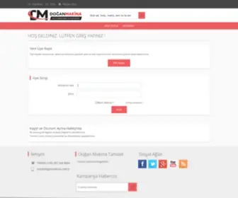 Doganmakinabayi.com(Doğan Makina) Screenshot