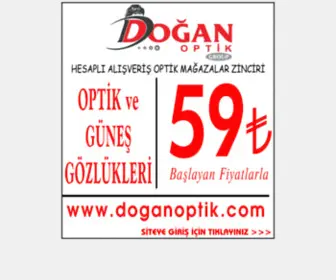 Doganoptik.com(Doğan Optik Kocaeli İzmit Gölcük Yalova İznik Karamürsel Derince Gözlük) Screenshot