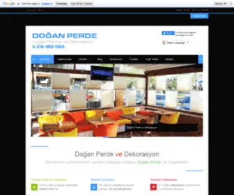 Doganperde.com(Doğan Perde) Screenshot