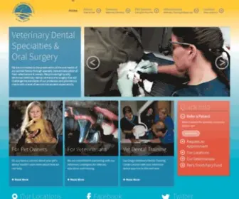 Dogbeachvet.com(Veterinary Dental Specialties & Oral Surgery) Screenshot