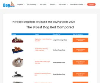 Dogbedzone.com(Top 9 Best Dog Beds in 2021 Reviews & Buying Guide) Screenshot