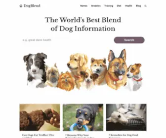 Dogblend.com(Home) Screenshot