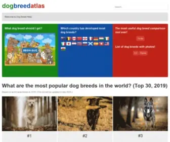 Dogbreedatlas.com(Dog Breed Atlas (Different & Cool Dog Breeds)) Screenshot