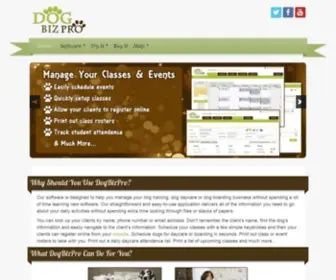 Dogbusinessprogram.com(DogBizPro) Screenshot