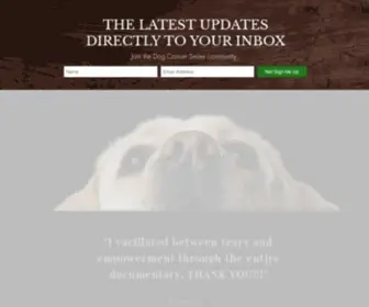 Dogcancerseries.com(Dogcancerseries) Screenshot
