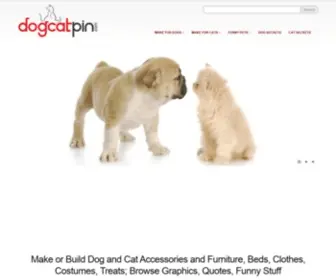 Dogcatpin.com(Make Dog and Cat Furniture) Screenshot