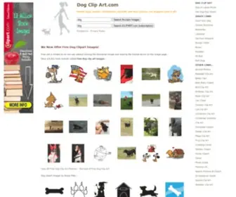 Dogclipart.com(Free Dog Clipart and Stock Photos for Download) Screenshot