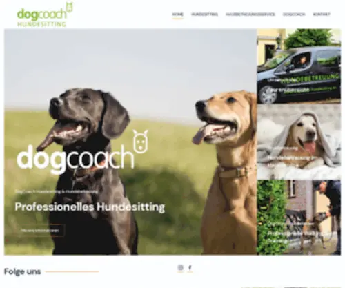 Dogcoach-Hundesitting.de(Dogcoach Hundesitting Berlin) Screenshot