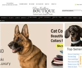 Dogcollarsboutique.com(Dog Collars Boutique) Screenshot