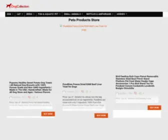 Dogcollection.net(Top Pets products store) Screenshot