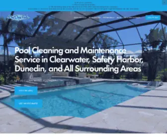 Dogdayspools.com(Swimming Pool Service Clearwater and Safety Harbor FL) Screenshot