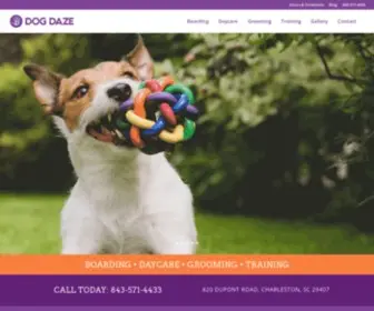 Dogdazeboarding.com(Dog Boarding) Screenshot