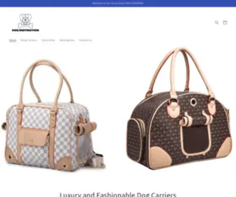 DogdestinationStore.com(Dog Destination Premium Carriers) Screenshot