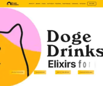 Doge-Drinks.com(doge drinks) Screenshot