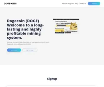 Doge-King.com(Doge King) Screenshot