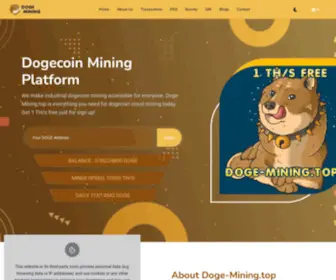 Doge-Mining.top(Doge Mining) Screenshot