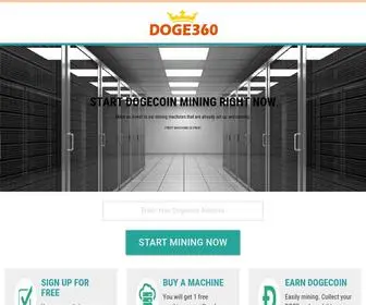 Doge360.cc(Cloud mining) Screenshot