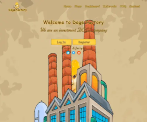 Dogefactory.top(dogefactory) Screenshot