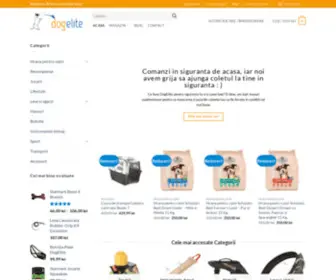 Dogelite.ro(Cele mai bune produse pentru cainele tau) Screenshot