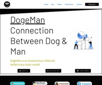 Dogeman.xyz(Connection between Man & Dog) Screenshot