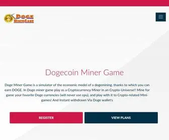 Dogeminergame.com(DOGE MINER GAME) Screenshot