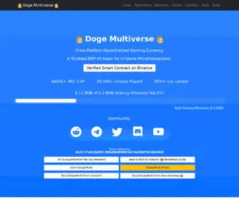 Dogemultiverse.sg(Doge Multiverse) Screenshot