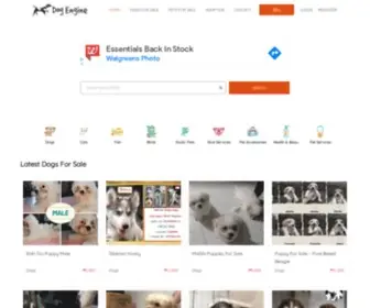 Dogengine.com(Dogs for Sale Philippines) Screenshot