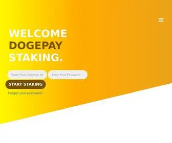 Dogepay.co(Staking) Screenshot