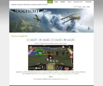 Dogfightplay.com(Dogfight Elite the Game) Screenshot