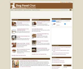 Dogfoodchat.com(Dog Food Chat) Screenshot
